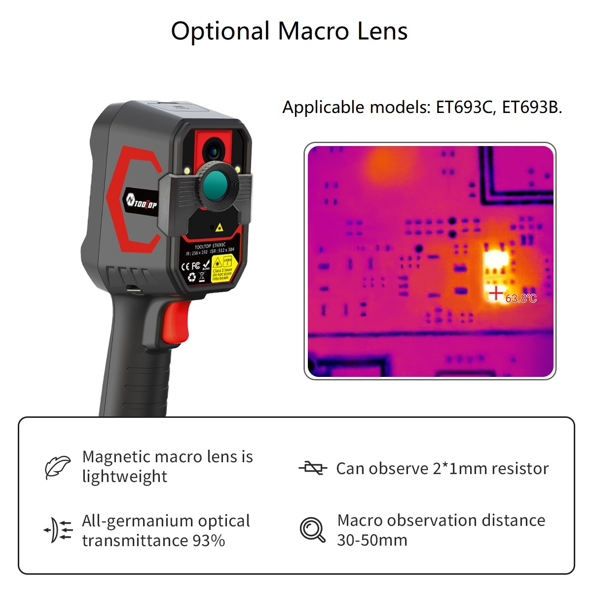TOOLTOP ET693C Super IR 512x38 - Electronics Repair Images review and price