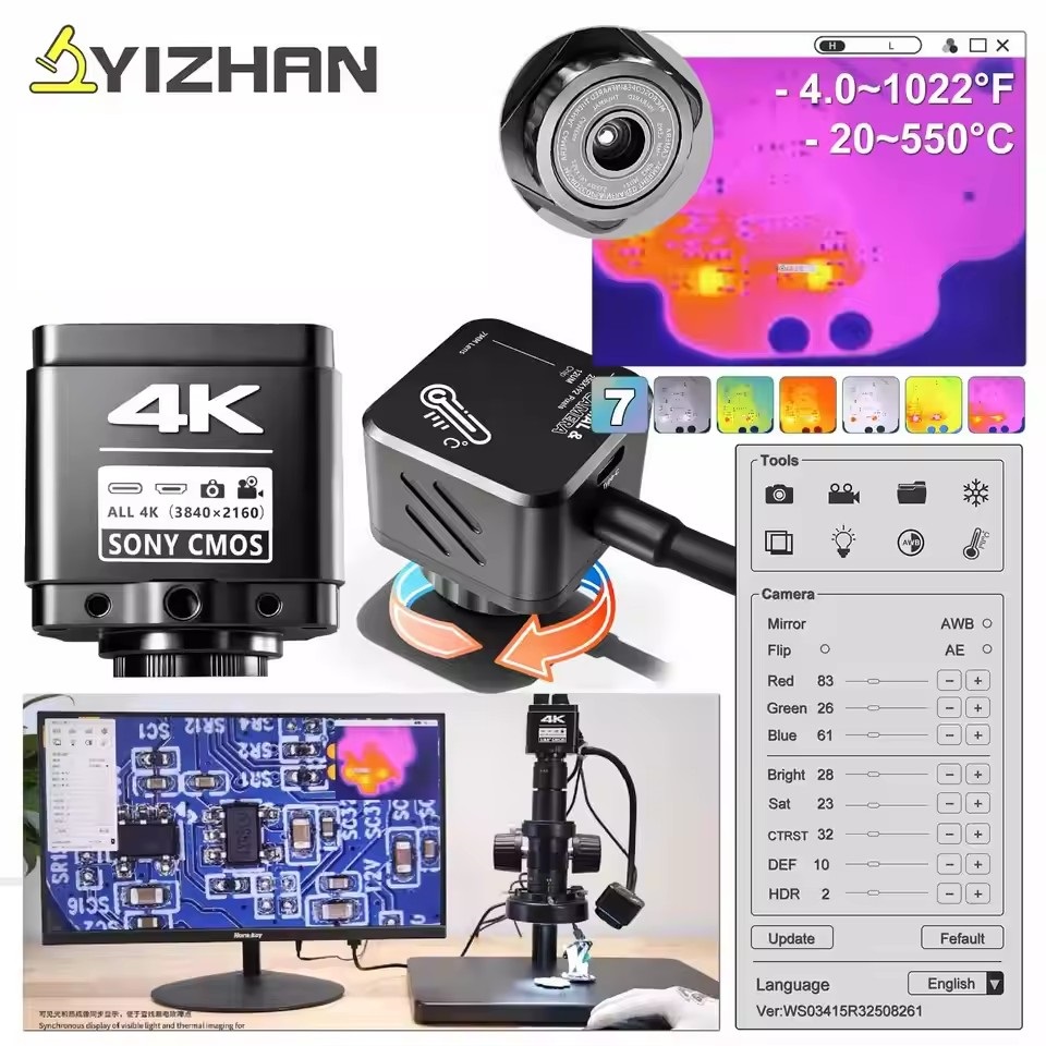 YIZHAN Thermal Imager 256*192  - Electronics Repair Images review and price